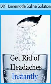 Get Rid Of A Headache In Few Minutes Using Only Salt And Water Tiptop Home Remedies Getting Rid Of Headaches Home Remedies The Cure