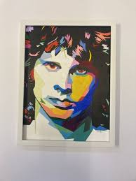 Jim Morrison Painting