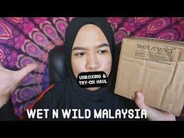 Wet n wild malaysia's website is finally available, woot woot! Try On Makeup Haul Wet N Wild My Youtube