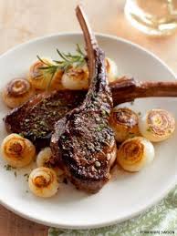 Pan Seared Lamb Chops With Cippolini Onions Recipe Lamb Chop Recipes Lamb Recipes Lamb Chops Pan Seared