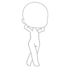 32 Best Gacha Life Drawing Pose Ideas Drawing Poses Drawing Base Chibi Drawings At first glance, dandasana looks pretty simple. 32 best gacha life drawing pose ideas