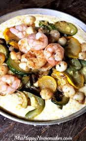 Summer Squash Shrimp Grits Shrimp Grits Cooking Seafood Recipes