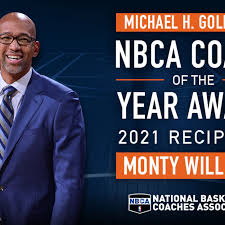 Monty awoke at 7:00, still groggy from the previous night's flight back from phoenix, where the thunder had beaten the suns. Monty Williams Named 2021 Michael H Goldberg Nbca Coach Of The Year One Foot Down