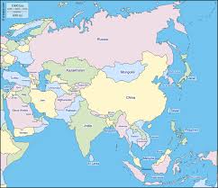 Simple Asia Map Google Search Asia Map Asian Continent Asia Continent