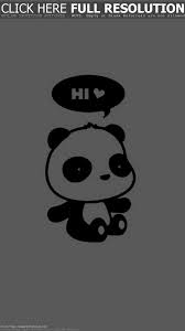 Black And White Panda Wallpaper Panda Cartoon Wallpaper 73 Pictures In 2020 Panda Wallpapers Cartoon Wallpaper Android Wallpaper