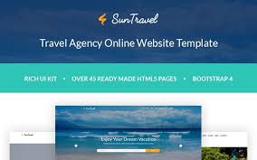Mit vielfältigen ticket vorlagen von canva lassen sich ganz einfach tickets erstellen. Sun Travel Online Website Vorlage Fur Reiseburos