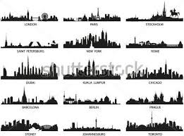 Black And White Skyline Clipart Minar E Pakistan Clipart Black And White City Silhouette City Skyline City Skyline Silhouette