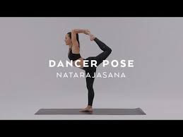 How To Do Dancer Pose Natarajasana Tutorial With Briohny Smyth Youtube In 2020 Dancer Pose Dancers Pose Online Yoga Videos