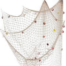 Modern decorating for half bath ideas may 6, 2021. Rosoz Nature Fish Net Wall Decoration With Shells Ocean Themed Wall Hangings Fishing Net Party Decor For Pirate Party Wedding Photographing Decoration Buy Online In United Arab Emirates At Desertcart Ae Productid 63627872