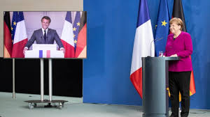 In a televised address tuesday, macron said that the country was past the peak of its latest surge in coronavirus cases and that most restrictions would be eased for the holidays so long as new daily. Merkel And Macron Roll Out 500 Billion Covid 19 Recovery Initiative Euractiv Com