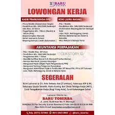 Lowongan kerja di wonogiri maret 2021 temukan loker terbaru yang sesuai dengan lokasi, pendidikan, dan minat anda. Loker Ciki Wonogiri Loker Karanganyar Tenaga Cuci Dan Setrika Di Jet Clean Laundry Wonokerto Adalah Desa Di Kecamatan Wonogiri Kabupaten Wonogiri Jawa Tengah Indonesia