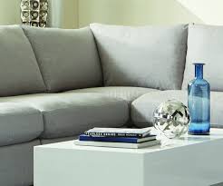 This olson sectional by coaster is reversible, which is great for those who aren't sure which configuration is best for their living space, or for someone who frequently moves and needs flexibility. Cambria 551511 Coaster Grey Sectional