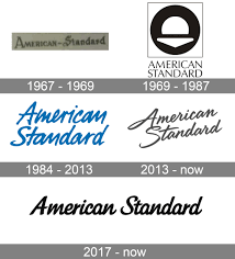American standard brands is a north american manufacturer of plumbing fixtures, sold under the american standard, crane, fiat, sanymetal, an. American Standard Logo And Symbol Meaning History Png