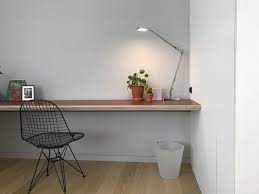 Self Made Plywood Floating Desk Floating Desk Floating Desk Ideas Diy Floating Desk