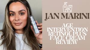 Stöbern sie durch beliebte & nachhaltige modemarken. Jan Marini Age Intervention Retinol Plus Face Cream Review Nadia Vega Youtube