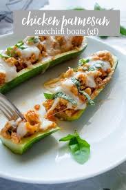 Chicken Parmesan Zucchini Boats In 2020 Healthy Recipes Recipes Healthy Breakfast