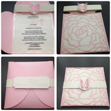 Rose Butterfly Themed Handmade Christening Invitation Pink And Cream Christening Invitations Pink Invitations Christening Cards