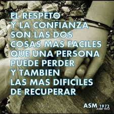 Confianza Y Respeto Frases De Amistad Citas En Espanol Frases Dia Del Padre