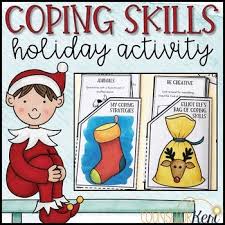 Holiday Coping Skills Activity Coping Skills Craft For Christmas Coping Skills Activities Coping Skills Skills Activities