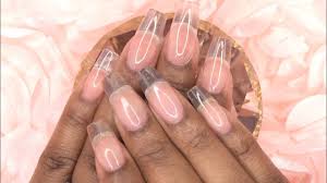 Affiliate links/discount codes 15% off makartt code: Acrylic Nails Tutorial Clear Acrylic Nails Using Nail Tips How To For Beginners Youtube