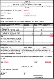 Jumlah caruman untuk bulan di atas hendaklah dibayar kepada kwsp/agen kutipan kwsp sebelum/pada 15hb setiap bulan. Download Learn How To Fill Professional Tax Form 5 Excel Format