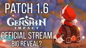 1.6 is on the way, and genshin in addition to that, you can get redemption codes and other incredible gifts that we prepared especially for you. Download Genshin Impact 1 6 Update Redeem Codes Live Stream Apk