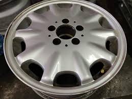 You can't measure it without removing the tire from the rim. Amazon Com 1995 1999 Mercedes Benz E320 Alloy Wheel Rim 2104010602 Automotive