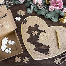 We did not find results for: Ksiega Gosci Weselnych Puzzle Ukladanka Serce 45x35 5cm Sklepslubny Love