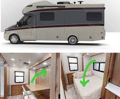 Wood twin bed with pop up trundle. 9 Amazing Rvs With Murphy Beds With Pictures