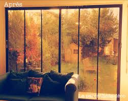 Fenetre style atelier double vitrage. Transformer Une Fenetre En Verriere D Atelier La Parenthese Deco