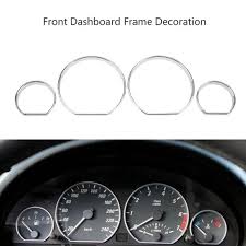 Vodool 4pcs Car Front Dashboard Decoration Frame Car Styling Auto Front Cover For Bmw E46 Car Auto Replacement Part Accessories Review Car Front Bmw E46 Bmw