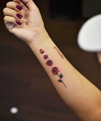 Super Cute Rose Flower Arm Tattoos For Girls Hand Tattoos Tattoos Gorgeous Tattoos