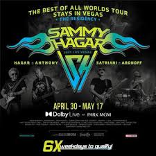 Kick off the New Year with your chance to see Sammy Hagar in Vegas! 🎲 🚨  Starting Monday, January 6, listen for code words we give out