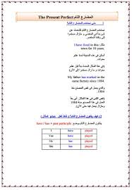 دوسية شرح وتلخيص قواعد اللغة الانجليزية للصف السادس الفصل الاول 2018