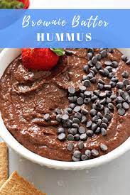 Brownie Batter Hummus Cook Nourish Bliss Recipe Chocolate Hummus Dessert Recipes Delicious Desserts