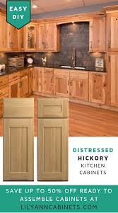 Lilyanncabinets Is Bringing You A Fresh And Natural Approach To A Classic Rustic Charm Forme Hickory Kitchen Cabinets Hickory Kitchen Online Kitchen Cabinets