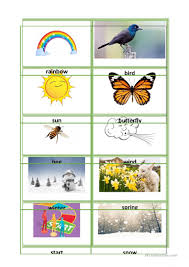 These themes will get you started planning for your week. Spring Is Here Fill The Gaps Nursery Rhymes English Esl Worksheets For Distance Learning And Physical Classrooms