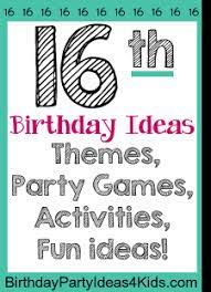 Let's take a look at 16 of the most fascinating activities, foods and rules surrounding birthday celebrations in other countries. 16th Birthday Party Ideas For Sixteen Year Old Parties