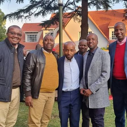 These are my older brothers. My older biological brother is obvious. The rest knew me from birth, too. I'm looking at this picture and thinking, "I hope they never kissed baby me