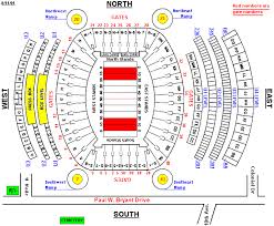 57 Memorable Bama Stadium Seating Chart