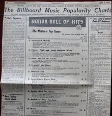 details about billboard magazine music charts for july 2 1955