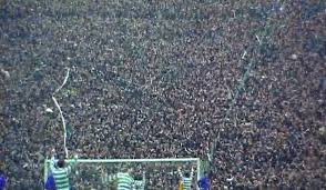 Both hampden park and murrayfield are aging and a groundshare between rugby and football might be the answer. Hampden Park The Celtic End The Celtic Wiki