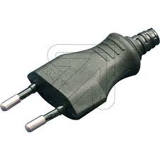 Der eurostecker (en 50075, auch benannt als typ c „cee 7/16, 250v/2.5a) ist symmetrisch zweipolig und schließt schutzisolierte geräte der klasse ii mit geringer leistung bis zu einem strom von maximal 250 volt 2,5 ampere ans niederspannungsnetz an. Eurostecker Europastecker Europa Stecker 250v Bachmann Schwarz Aufschraubbar Gunstig Kaufen Ebay