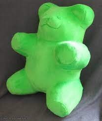 Fursuit Prop Green Gummy Bear By Matrices Cute Stuffed Animals Bear Stuffed Animal Fursuit