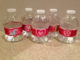 Water Bottles I Decorated For The Preschool Valentine S Day Party Decorated Water Bottles Bottles Decoration Water Bottle Crafts