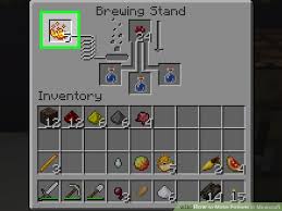 how to make potions in minecraft with pictures wikihow