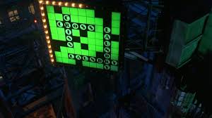 Fill the grid with the clues provided so that words intersect as they would in a crossword or word search puzzle. In Batman Forever 1995 A Sign Can Be Seen That Says Crisscross This Is A Reference To The Crisscross Puzzle Company Which Was How Riddler S Riddles Were Transmitted When He Debuted In