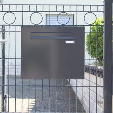 Pin Auf Zaunbriefkasten Fur Stabmatten Oder Schmuckzaune