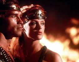 Bridgette Nielsen & Arnold