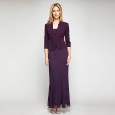 Alex Evenings Sparkle Bodice Twofer Gown With Jacket Vonmaur Mother Of The Bride Dresses Social Dresses Fancy Dresses